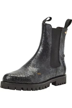 Fred de la Bretoniere Damen MINOU Chelsea Boot, Black, 42 EU