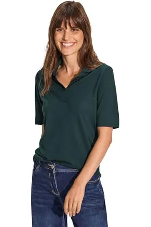CECIL Damen B321906 Piquée Polo-Shirt, , Small