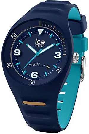 Ice-Watch P. Leclercq Blue turquoise - Blaue Herrenuhr mit Silikonarmband - 018945 (Medium)