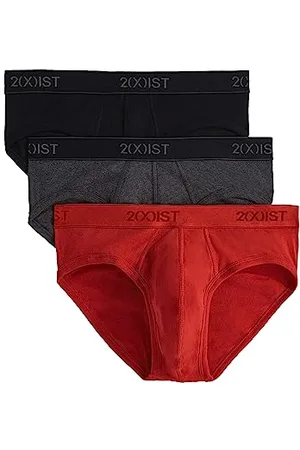 2Xist )IST Essential Cotton No Show Slip für Herren, 3er-Pack, , Small