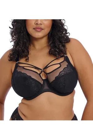 Elomi Damen Brianna Tiefer Bügel Trägern Plunge-BH, Halbblickdicht, , 85GG