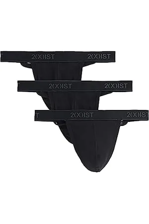 2Xist )IST Herren Essential Cotton Y-Rücken Tanga 3er-Pack