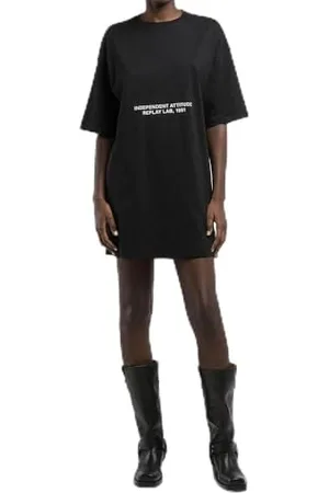 Replay Damen W9117 Kleid, , L EU