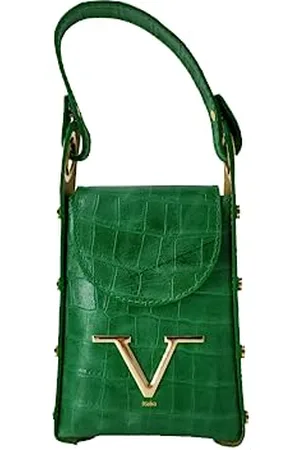 19V69 Italia Damen Leder Leather Korb LUX Bag