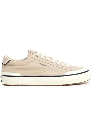 Pepe Jeans Herren Ben Basic Sneaker, Beige (Base Beige), 7