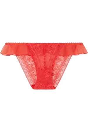 Women secret Damen Classic lace Ruffle Panty Funktionsunterwäsche, M