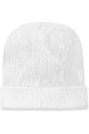 Pinókio Mütze Lovely Day, 100% Cotton, Weiss, Geripptes, Jungen, Gr 32-44(38)