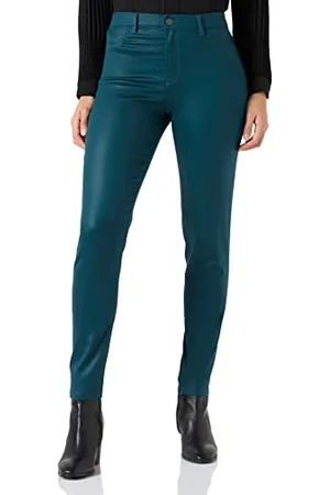 Naf-naf Damen Fcoaty Hose, Blau, 32