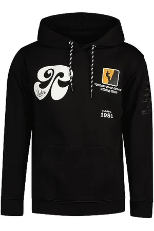 Replay Herren Hoodie mit Kapuze, (Schwarz), XS