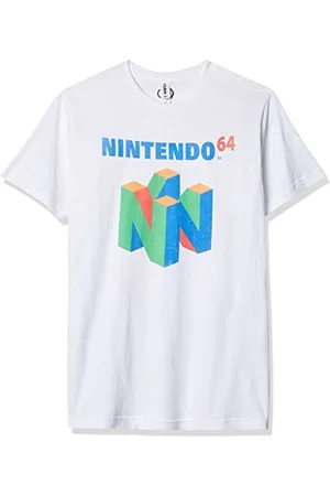Nintendo Herren N64 Logo Short Sleeve T-Shirt, , XL