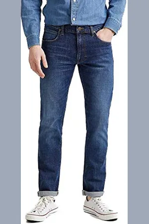 Lee Herren-Jeans Daren, Reißverschluss, Regular Straight Fit, Straight Leg