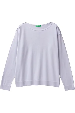 Benetton Damen Trikot Sc Boot M/L 103cd102l Pullover, , XL