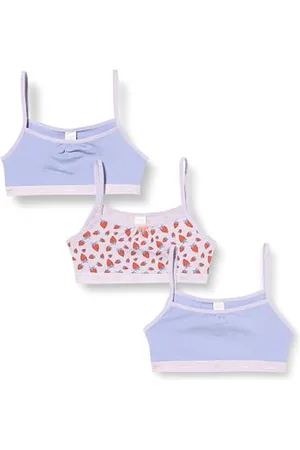 Dim Bh Les Pockets ohne Bügel aus Baumwolle komfort & weich Mädchen x3, , 14 Years