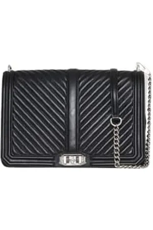 Rebecca Minkoff Damen Gesteppte Jumbo Chevron-Muster Umhängetasche
