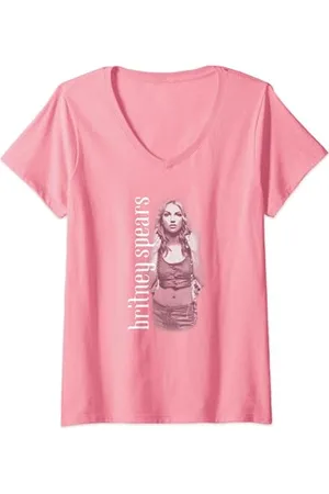 Britney Spears Oops!... T-Shirt mit V-Ausschnitt
