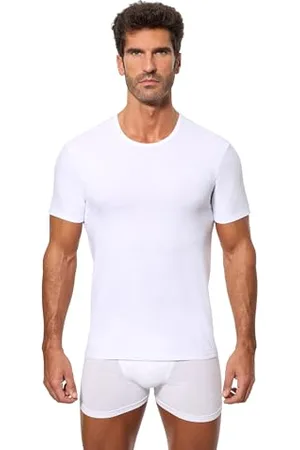 Abanderado Herren Kurze Ärmel Rundhalsausschnitt Regulactive Kurzärmeliges T-Shirt, , L
