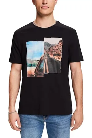 ESPRIT Herren 044ee2k327 T-Shirt, , X-Small