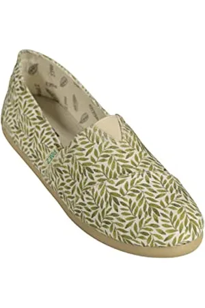 Paez Damen Classic Print Tea Leaf Espadrilles, , 34 EU