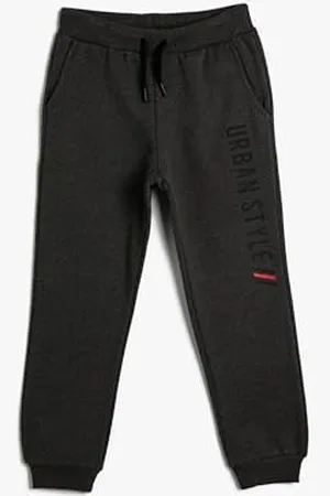 Koton Basic Jogger Sweatpants Printed Detail Drawstring Soft Interior