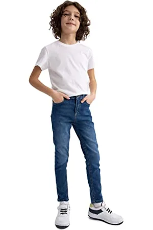 DeFacto Jungen Z1695a6 Jeans, Blau, 13-14 Jahre EU