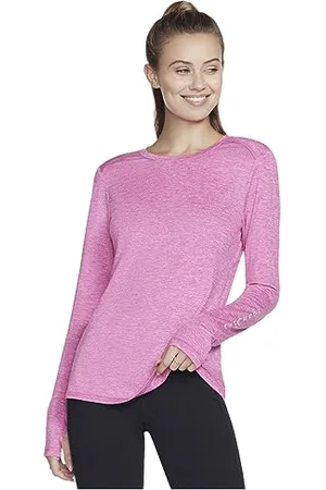 Skechers Damen Godri Swift Ls Crew T-Shirt, , X-Large