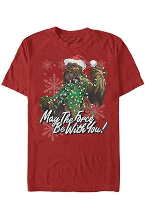 STAR WARS Unisex Wookiee Force Organic Short Sleeve T-Shirt, Verrotten, M