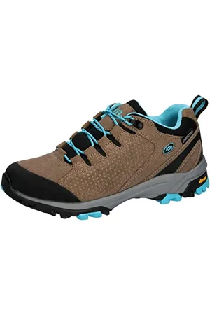 BRUTTING Damen Mount Trish Low Cross-Laufschuhe, braun/türkis, 42 EU