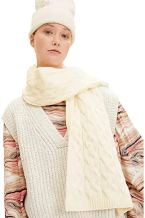 TOM TAILOR Damen Strickschal 1034345, , ONESIZE