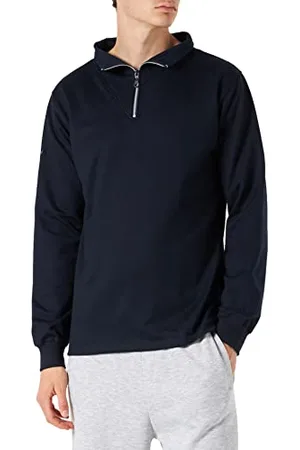 Trigema Herren 674701 Sweatshirt, Blau ( 046), Small