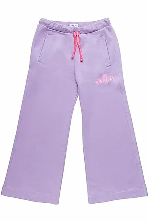 Replay Mädchen Hose aus Baumwollmix, (Violett), 14 Jahre