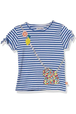 Lemon Beret Jungen Small Girls T-Shirt, Blaues Yonder, 104 / 110