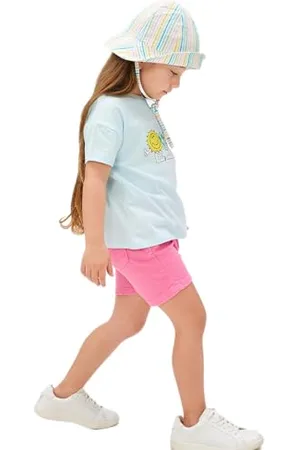Koton Babygirl Shorts Pockets Elastic Waistband Cotton