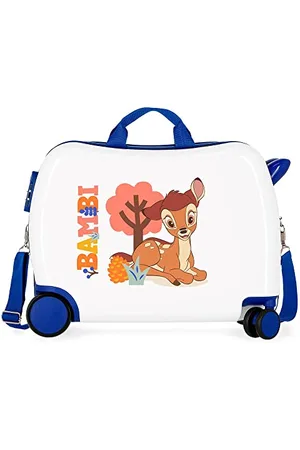 Disney Bambi Kinderkoffer, Mehrfarbig, 50 x 39 x 20 cm, Hartplastik, seitlicher Kombinationsverschluss, 34 l, 1,8 kg, 4 Räder