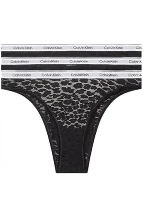 Calvin Klein Damen Brazilian Slips mit Spitzen-Details, , S