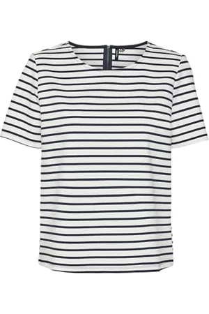 VERO MODA VMABBY SS Zip TOP JRS NOOS