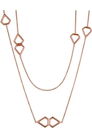 liebeskind BERLIN Damen-Kette mit Anhänger Edelstahl mattiert 85 cm - LJ-0012-N-85