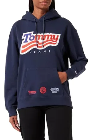 Tommy Hilfiger Damen TJW Relaxed Tommy DW0DW17689 Hoodies, , XXS