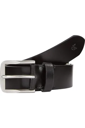 Calvin Klein Jeans Herren Gürtel Classic Flat 35mm Ledergürtel, , 125
