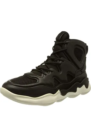 Ecco Damen ELO Sneaker Ankle-High, Black, 40 EU