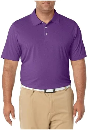 Amazon Herren Golf-Polo-Shirt, Schnell Trocknend, Normale Passform, , L