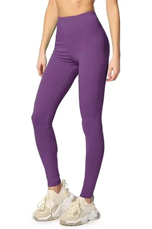 Merry Style Leggings Damen Baumwolle für das ganze Jahr Bequeme Leggings Blickdicht Damen Ideal für Yoga Sport Gym und Freizeit MS10-198 ( ,XL)