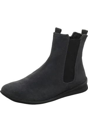 Think! Damen SPUAT nachhaltige Leder gefütterte Chelsea-Boots, 8010 Navy/Kombi, 37 EU