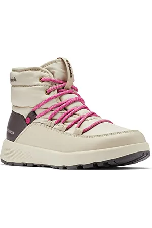 Columbia Slopeside Village Omni-Heat Mid WP wasserdichte Schneestiefel für Damen, Braun (Light Clay x Timber), 36 EU
