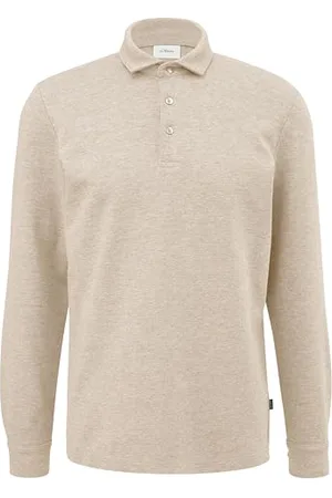 QS by s.Oliver Herren 2149978 Polo-Shirt Langarm, , 56