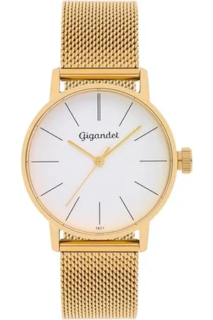 Gigandet Damen Analog Japanisches Quarzwerk Uhr mit Edelstahl Armband AVG43-07