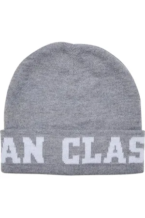 Urban classics Unisex TB6533-Logo Jaquard Beanie-Mütze, Grey, one Size