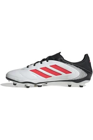 adidas Unisex COPA Pure III League FG/MG Football Boots Fußballschuhe, Cloud White/Lucid Red/Core Black