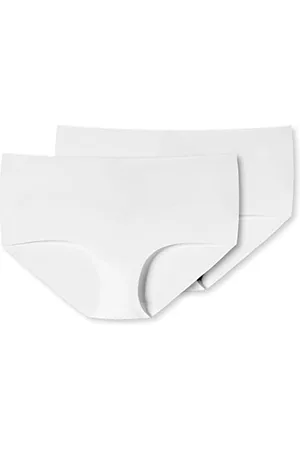 Schiesser Damen - Panty - 2er Pack (L Weiß)