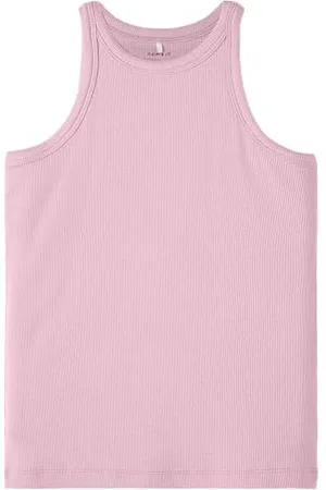 NAME IT Mädchen NKFKAB SL Slim TOP NOOS Ripptanktop, , 146/152 cm
