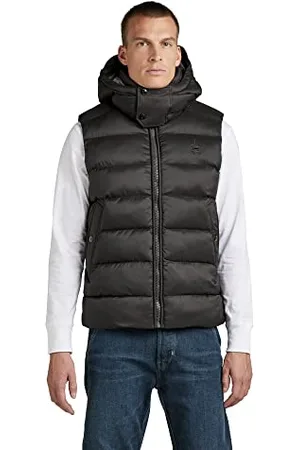G-Star RAW Herren G-Whistler Padded Hooded Weste, , M